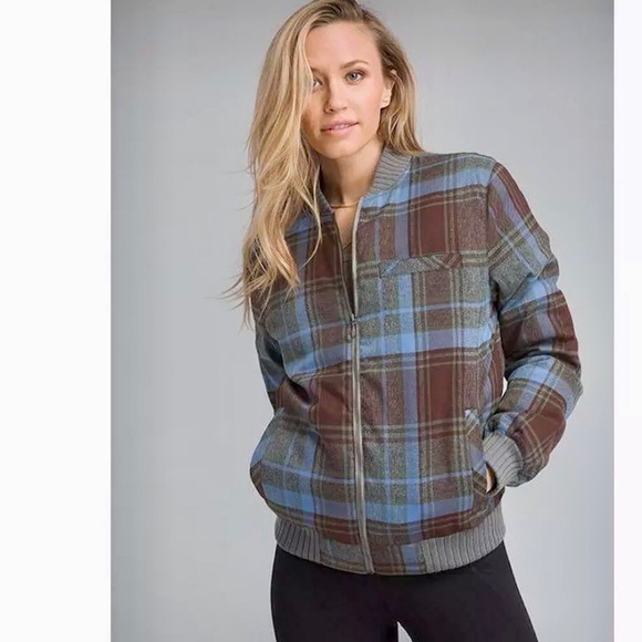 prana showdown bomber jacket